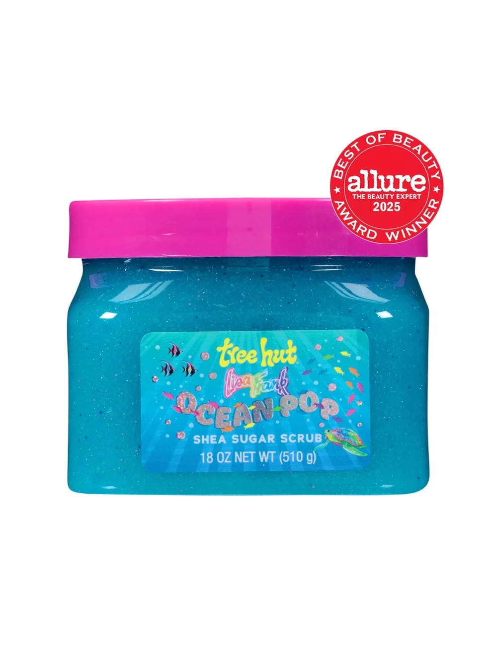 Tree Hut x Lisa Frank Ocean Pop Shea
Sugar Scrub